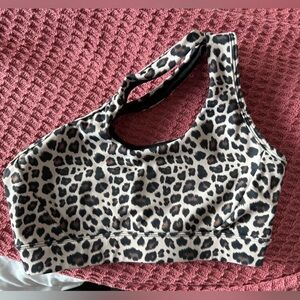 Leopard Print Sports Bra